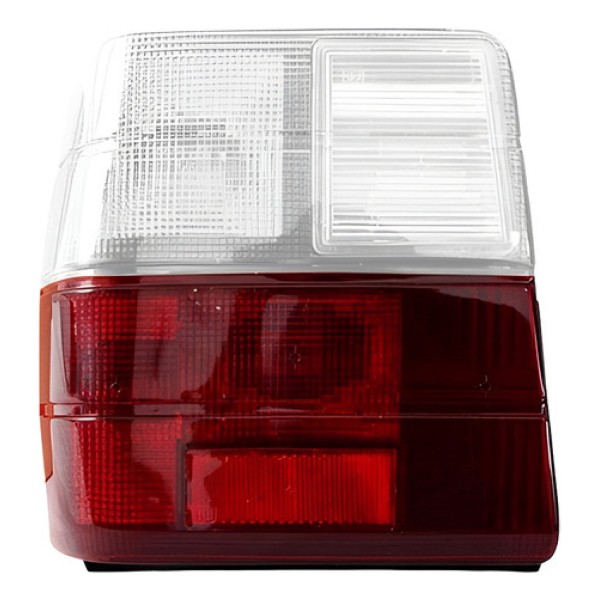 Par Lanterna Traseira Uno 1985 86 87 A 2003 Plastico Bicolor