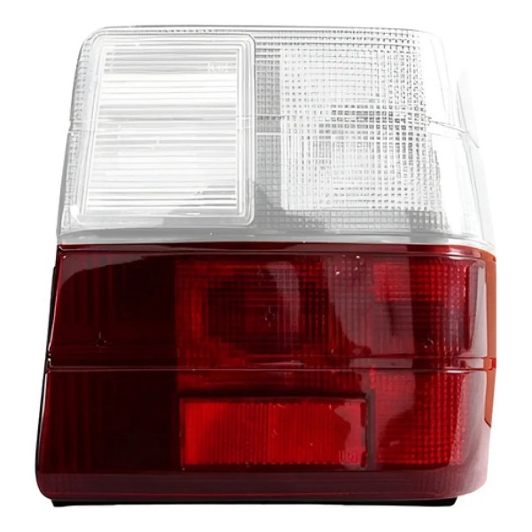 Par Lanterna Traseira Uno 1985 86 87 A 2003 Plastico Bicolor