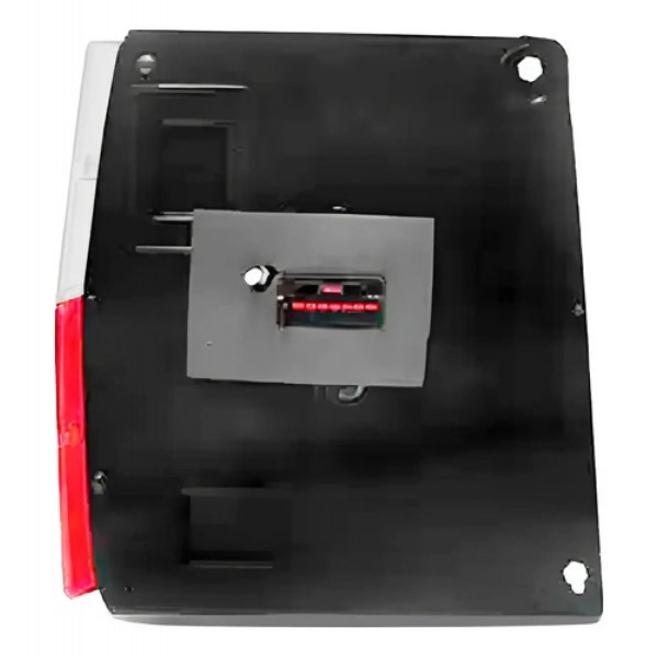 Par Lanterna Traseira Uno 1985 86 87 A 2003 Plastico Bicolor