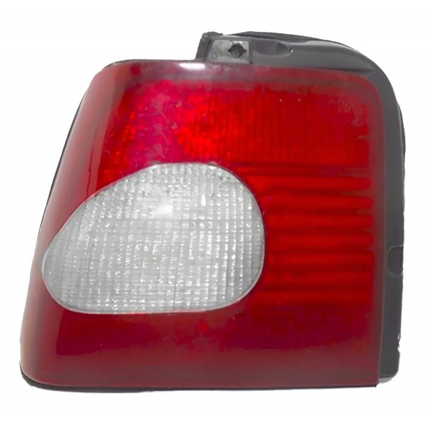Par Lanterna Traseira Tempra 1996 A 1999 Bicolor C/ Garantia Ambos Lados Vermelho