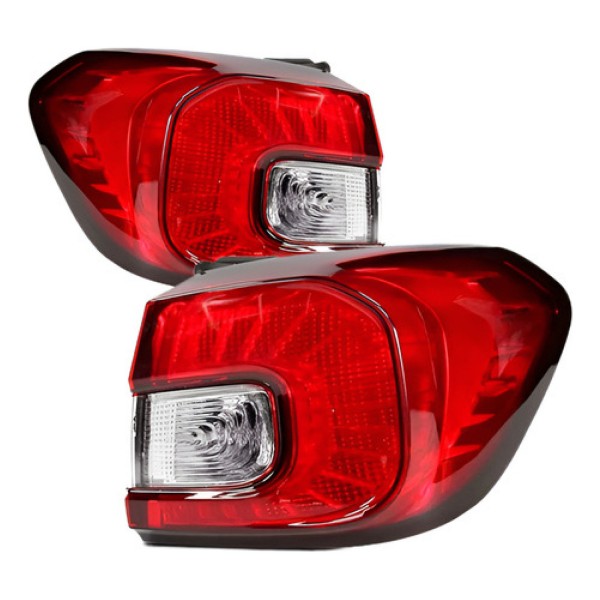 Par Lanterna Traseira Canto Argo 17 18 19 20 21 A 23 Cristal
