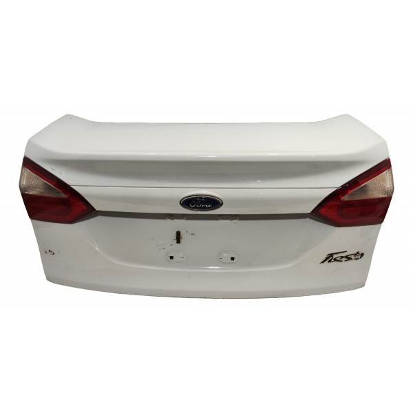 Tampa Traseira Malas New Fiesta Mexicano Sedan 2014 A 2019 Branca Conforme Fotos