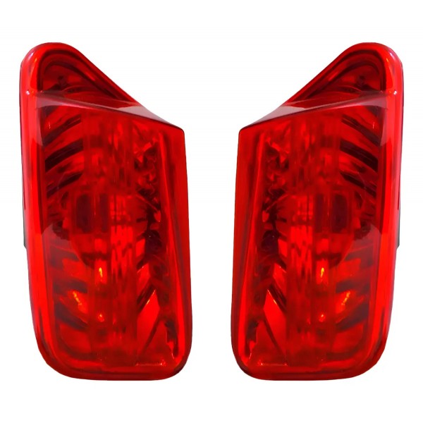 Par Lanterna Traseira Stilo 2008 2009 2010 2011 2012 Mala. Ambos Lados Vermelho Direito + Esquerdo
