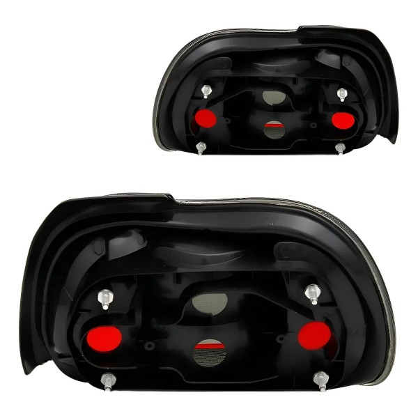 Par Lanterna Traseira Para Fiat Marea 1998 1999 2000 2001 Ambos Lados Vermelho