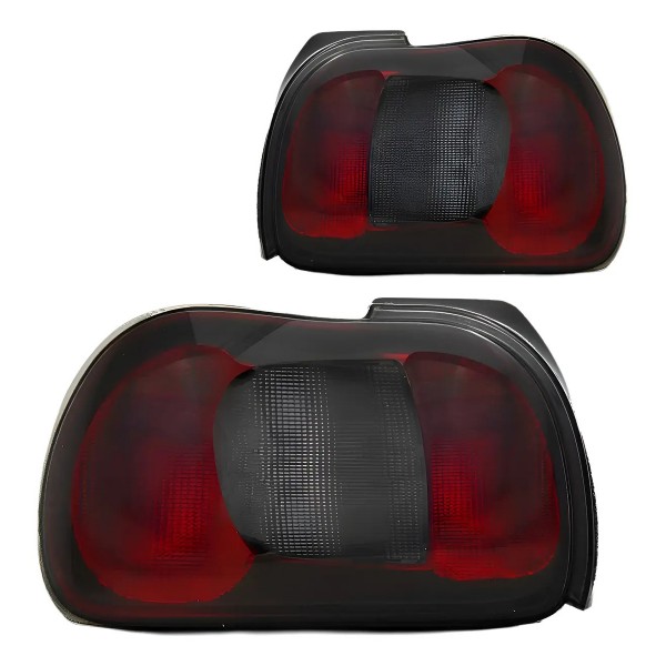 Par Lanterna Traseira Para Fiat Marea 1998 1999 2000 2001 Ambos Lados Vermelho