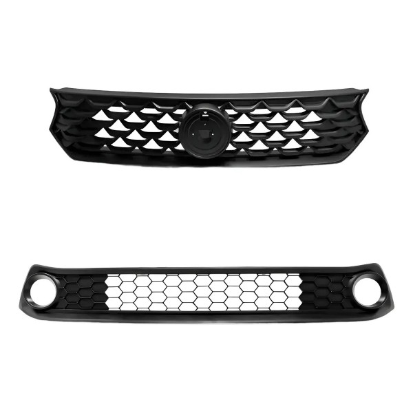Grade Para Fiat Argo 2017 A 2020 Superior E Inferior Preto