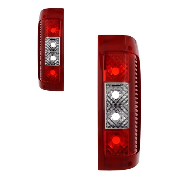 Par Lanterna Traseira Fiat Ducato 2002 Á 2014 Tyc Vermelho