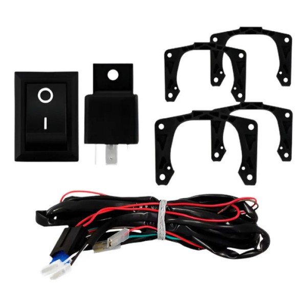 Kit Farol Auxiliar Palio Strada Adventure G3 2004 À 2008