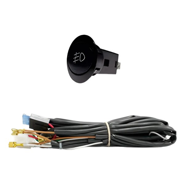 Kit Farol Auxiliar Palio G3 2011 À 2015 Economy Aro Cromado Transparente