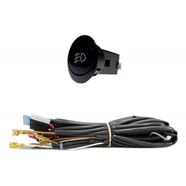 Kit Farol Milha Palio G3 2011 À 2015 Economy Aro Cromado.