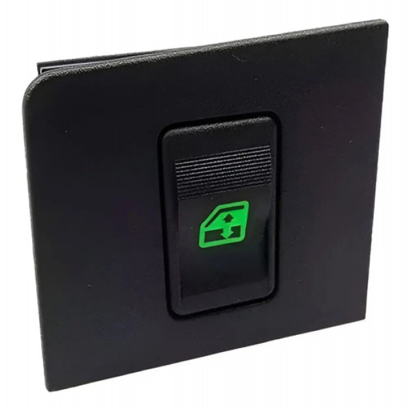 Interruptor Vidro Eletrico Uno 1991 92 93 A 2003 Ld Verde