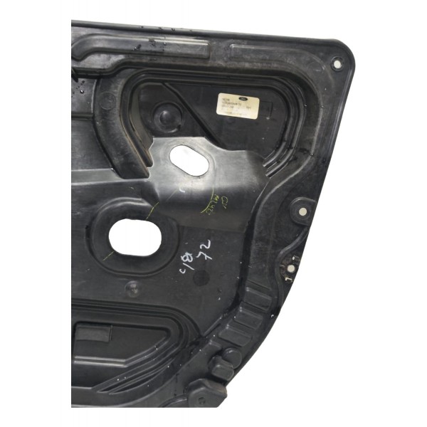 Capa Proteção Porta Dianteira Direita New Fiesta 2013 A 2017 Preto