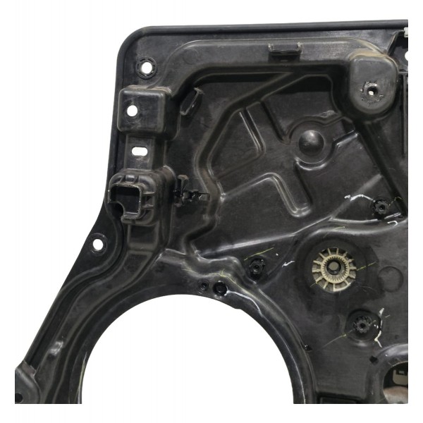 Capa Proteção Porta Dianteira Direita New Fiesta 2013 A 2017 Preto