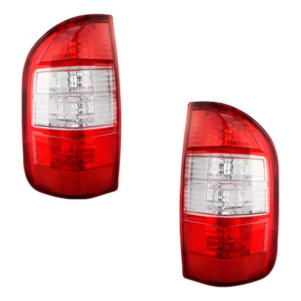 Par Lanterna Traseira S10 2001 A 2009 Cristal