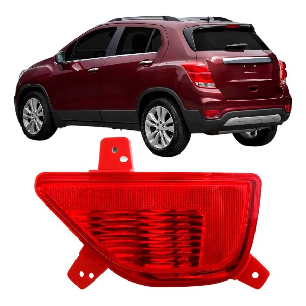 Refletor Parachoque Traseiro Tracker 2017 2018 2019 2020