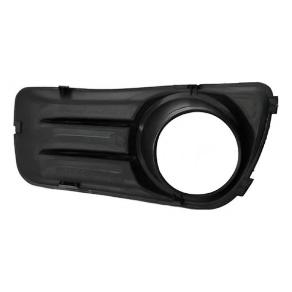 Moldura Milha Palio 2009 2010 2011 2012 Com Furo Cinza