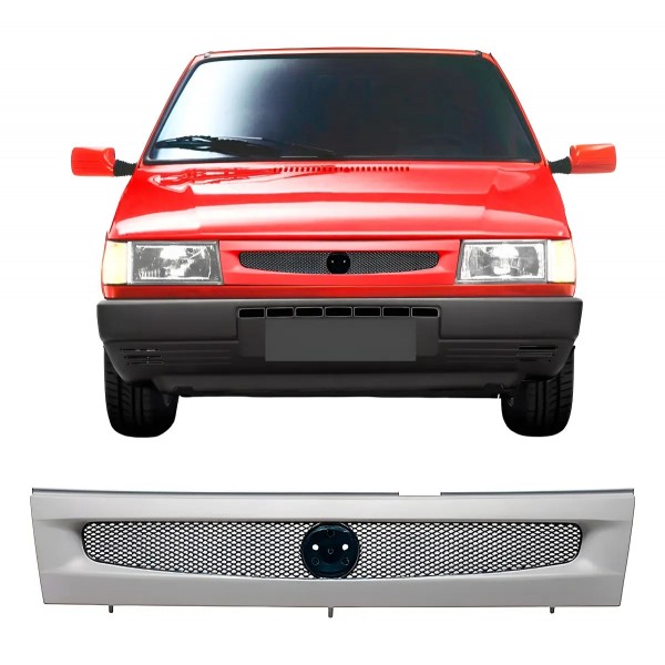 Grade Radiador Uno Fire 2001 2002 2003 2004 Primer Cinza Primer