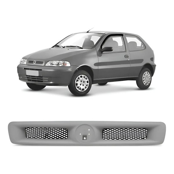 Grade Radiador Palio 2001 2002 2003 Primer Cinza