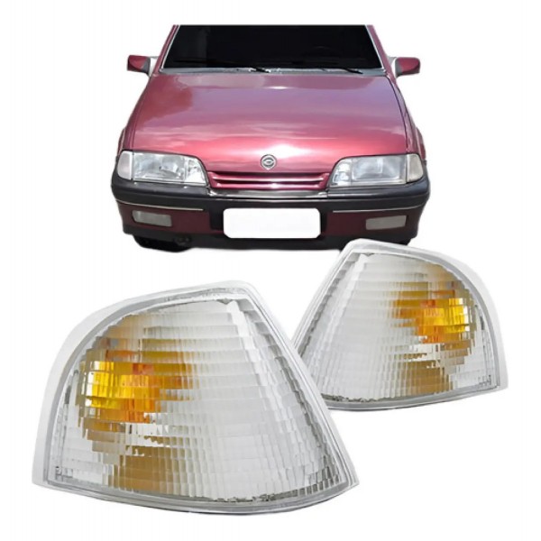 Lanterna Dianteira Pisca Monza 91 A 96 Cristal  Jcv.
