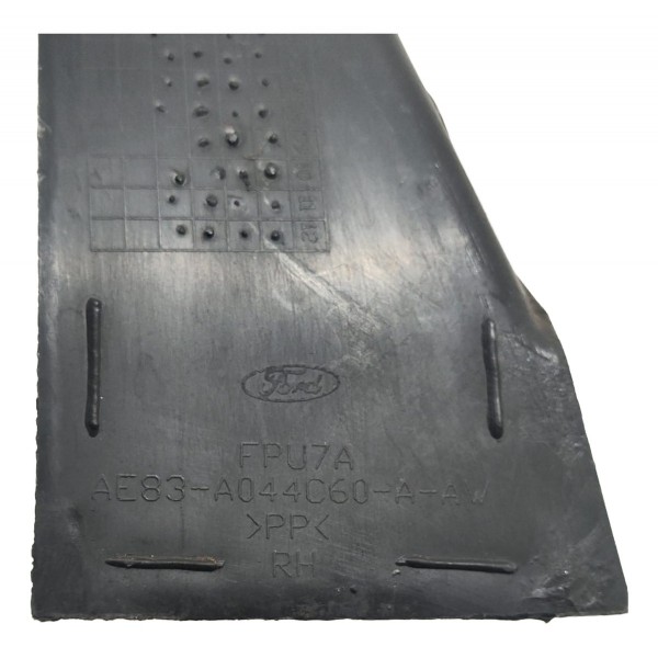 Acabamento Lateral Tabelier Direito New Fiesta 2011 A 2019 Preto