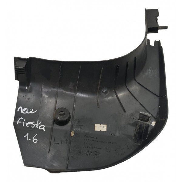 Moldura Inferior Soleira Esquerdo New Fiesta 2011 A 2019 Preto