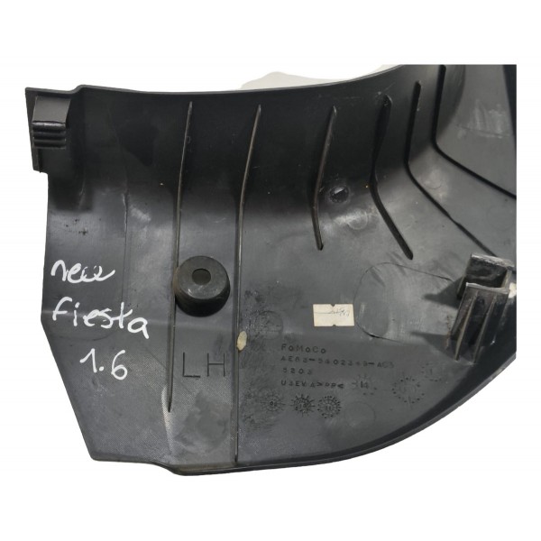 Moldura Inferior Soleira Esquerdo New Fiesta 2011 A 2019 Preto