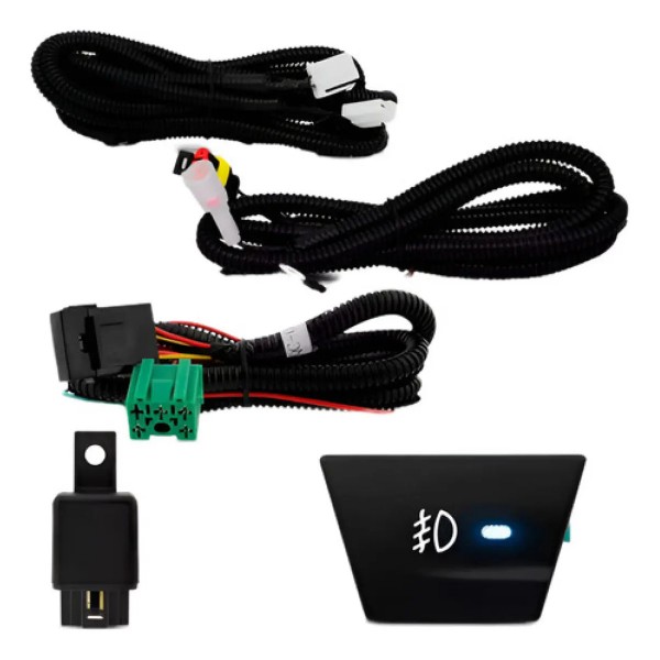 Kit Farol Milha Auxiliar Montana 2011 À 2016 Com Grade