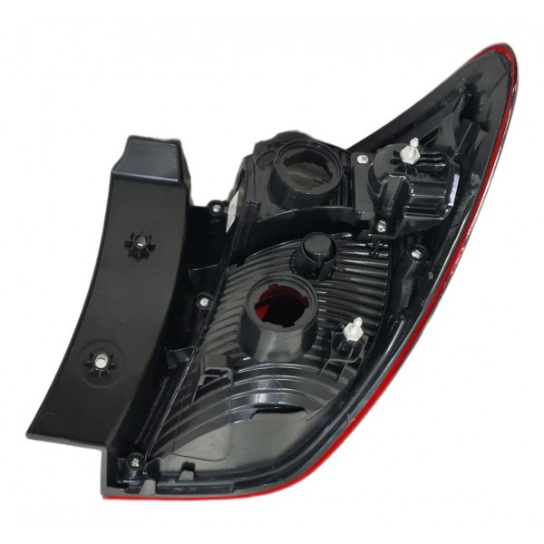 Lanterna Traseira Canto Hb20 2020 A 2022 Lado Esquerdo Esquerdo/motorista Vermelho