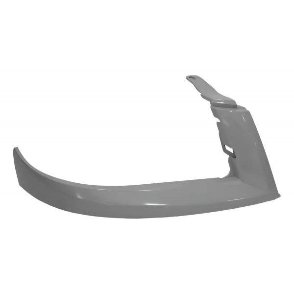 Friso De Farol Para Fiat Doblo 2009 A 2021 Cinza Liso