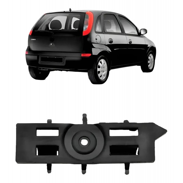 Guia Parachoque Traseiro Corsa Hatch 2003 A 2011