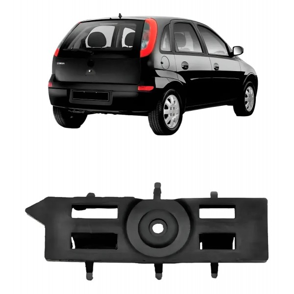 Guia Parachoque Traseiro Corsa Hatch 2003 A 2011