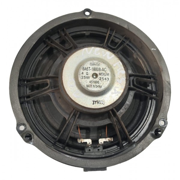 Alto Falante Porta Dianteira New Fiesta Mexicano 2010 A 2017 Preto