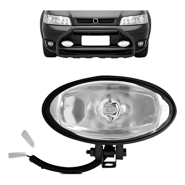 Farol Milha Auxiliar Palio Adventure 1999/2004 C/ Suporte