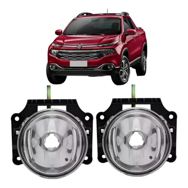 Farol Milha Neblina Fiat Toro 2016 2017 2018
