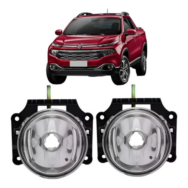 Farol Milha Neblina Fiat Toro 2016 2017 2018