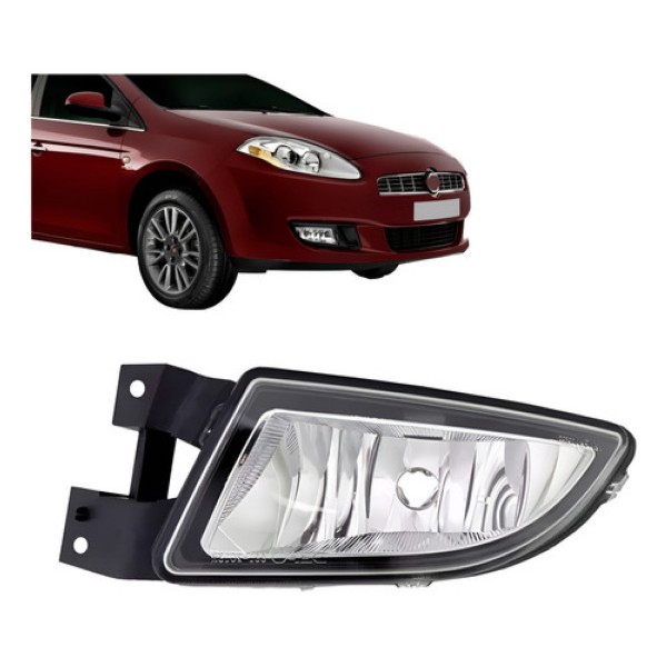 Farol Milha Para Fiat Bravo 2011 2012 2013 Neblina Auxiliar