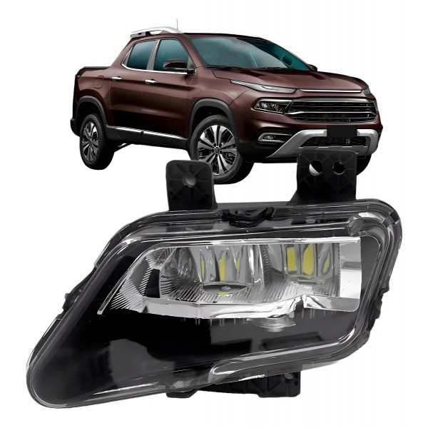 Farol Auxiliar Toro 2022 2023 2024 Com Led
