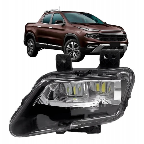 Farol Auxiliar Toro 2022 2023 2024 Com Led