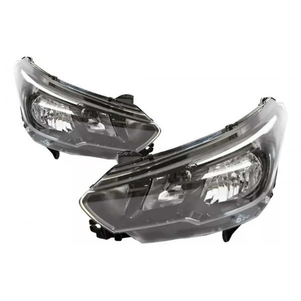 Par Farol Argo Cronos 2017 2018 2019 Manual Com Led Ambos Lados