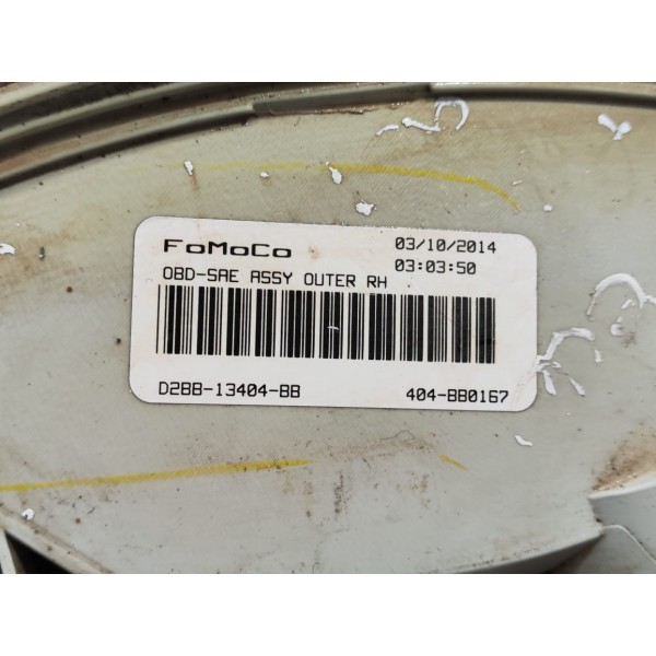 Lanterna Lado Direito New Fiesta Mexicano 2014 A 2019 Sedan Direito/passageiro Vermelho