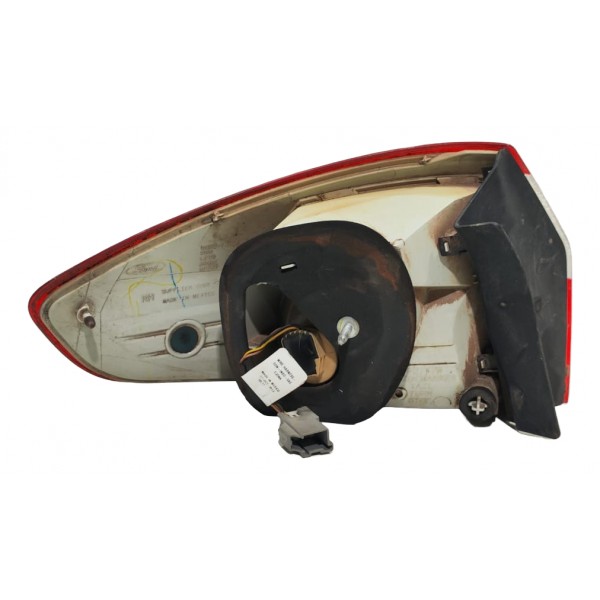 Lanterna Lado Direito New Fiesta Mexicano 2014 A 2019 Sedan Direito/passageiro Vermelho