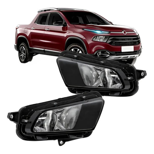 Par Farol Fiat Toro 2016 2017 2018 Modelo Original