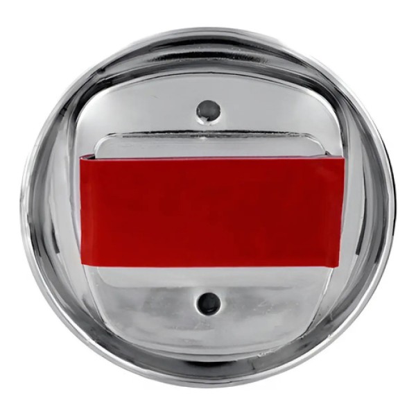 Emblema Grade Radiador Palio Siena 2000 A 2003 Vermelho