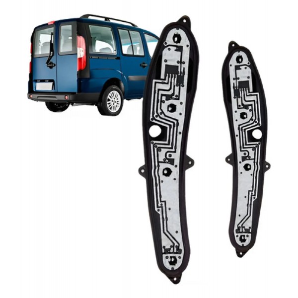 Par Circuito Lanterna Traseira Doblo 2003 A 2008