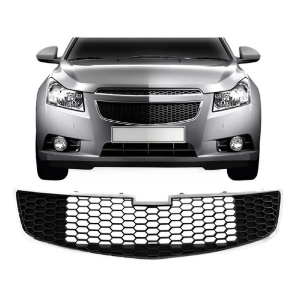 Grade Inferior Central Chevrolet Cruze 2011 2012 2013 2014 Preto