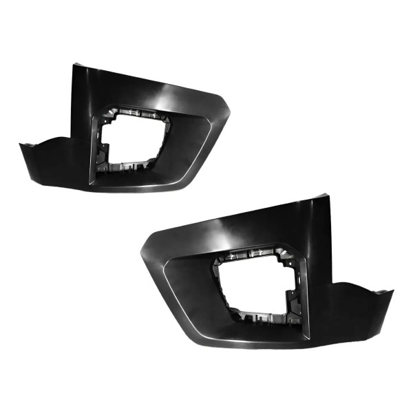 Par Grade Lateral Parachoque Dianteiro S10 2021 A 2024 Preto