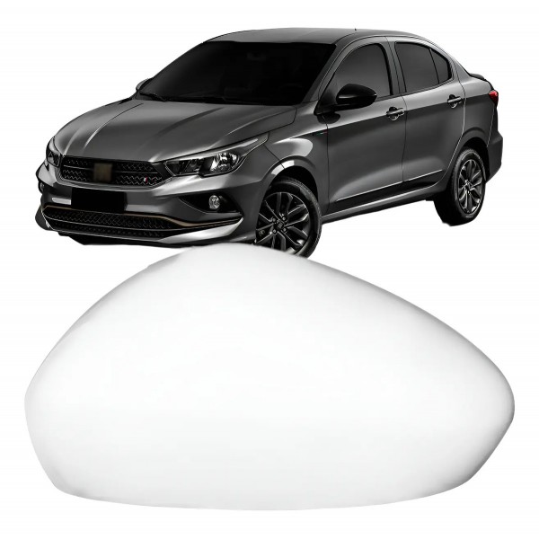 Capa Retrovisor Argo Cronos 2017 A 2023 Primer S/ Furo Seta