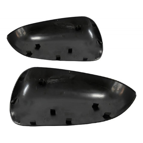 Par Capa Retrovisor Palio 2012 A 2018 Mobi 2016 A 2021 Preto