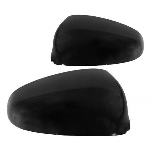 Par Capa Retrovisor Palio 2012 A 2018 Mobi 2016 A 2021 Preto