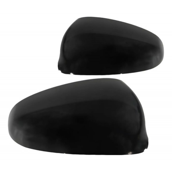 Par Capa Retrovisor Palio 2012 A 2018 Mobi 2016 A 2021 Preto